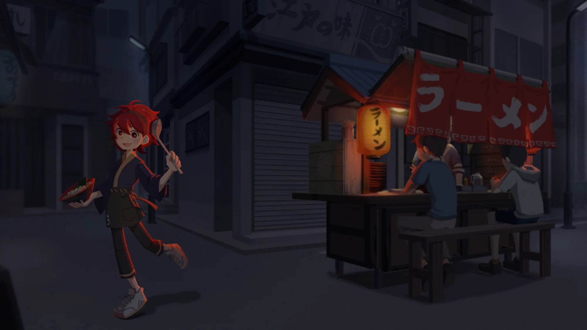 深夜のラーメン